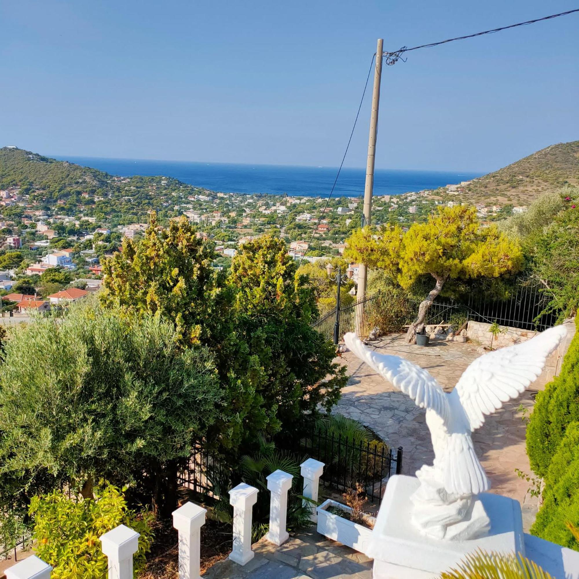 Eagles Nest Villa Athenian Riviera In Aghia Marina Near Lagonisi, Next To The Beach Close To Athens Airport Agia Marina  Extérieur photo